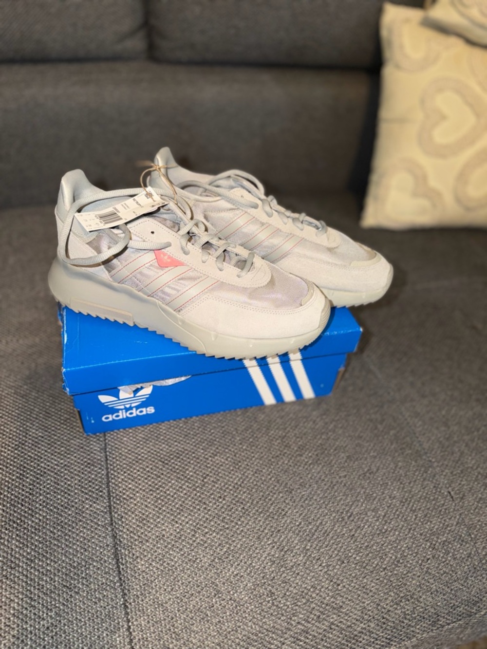 adidas Retropy F2 Metal Grey Sneakers